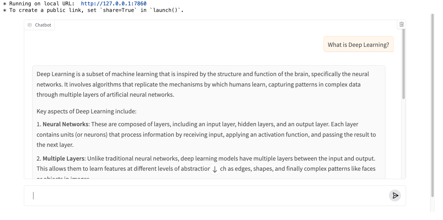 Gradio Chat Interface with Azure AI Endpoint